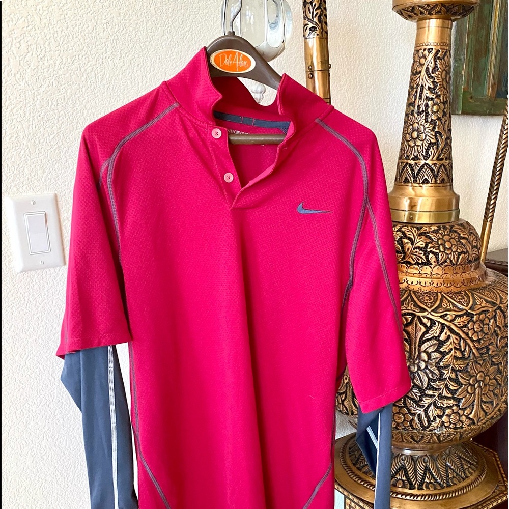Nike long sleeve golf shirt
